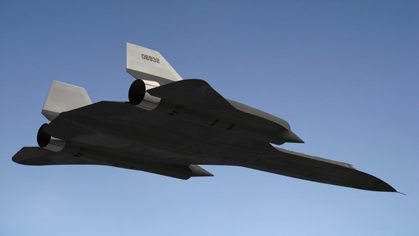 3D archangel lockheed a12 - TurboSquid 1676417