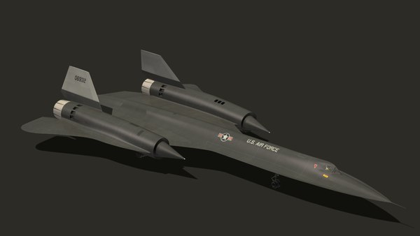 3D archangel lockheed a12 - TurboSquid 1676417