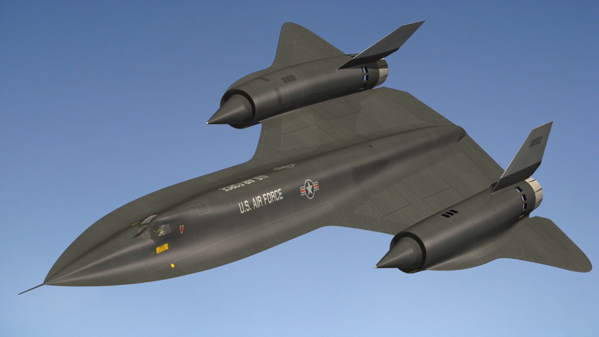 Modello 3D Lockheed A12 Arcangelo - TurboSquid 1676417