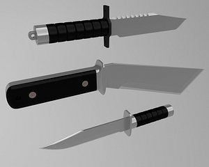 Cuchillo militar Modelo 3D $16 - .obj .max .unknown .fbx - Free3D