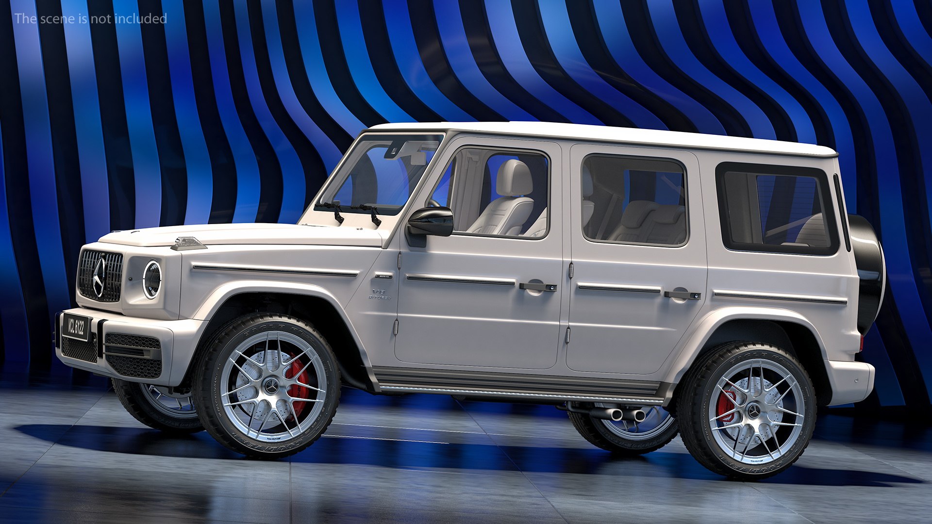 Mercedes-Benz G63 AMG SUV 3D model preview