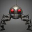 Droid spider droid RIGGED Maya
