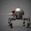 Droid spider droid RIGGED Maya