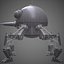Droid spider droid RIGGED Maya
