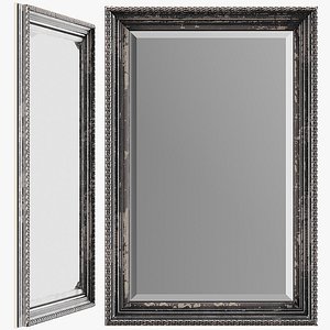 Ornate Classic Carved Frame CNC Ready High Poly 3D Model model