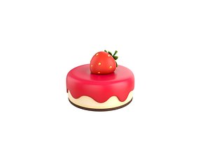 Prop209 Strawberry Cheesecake model