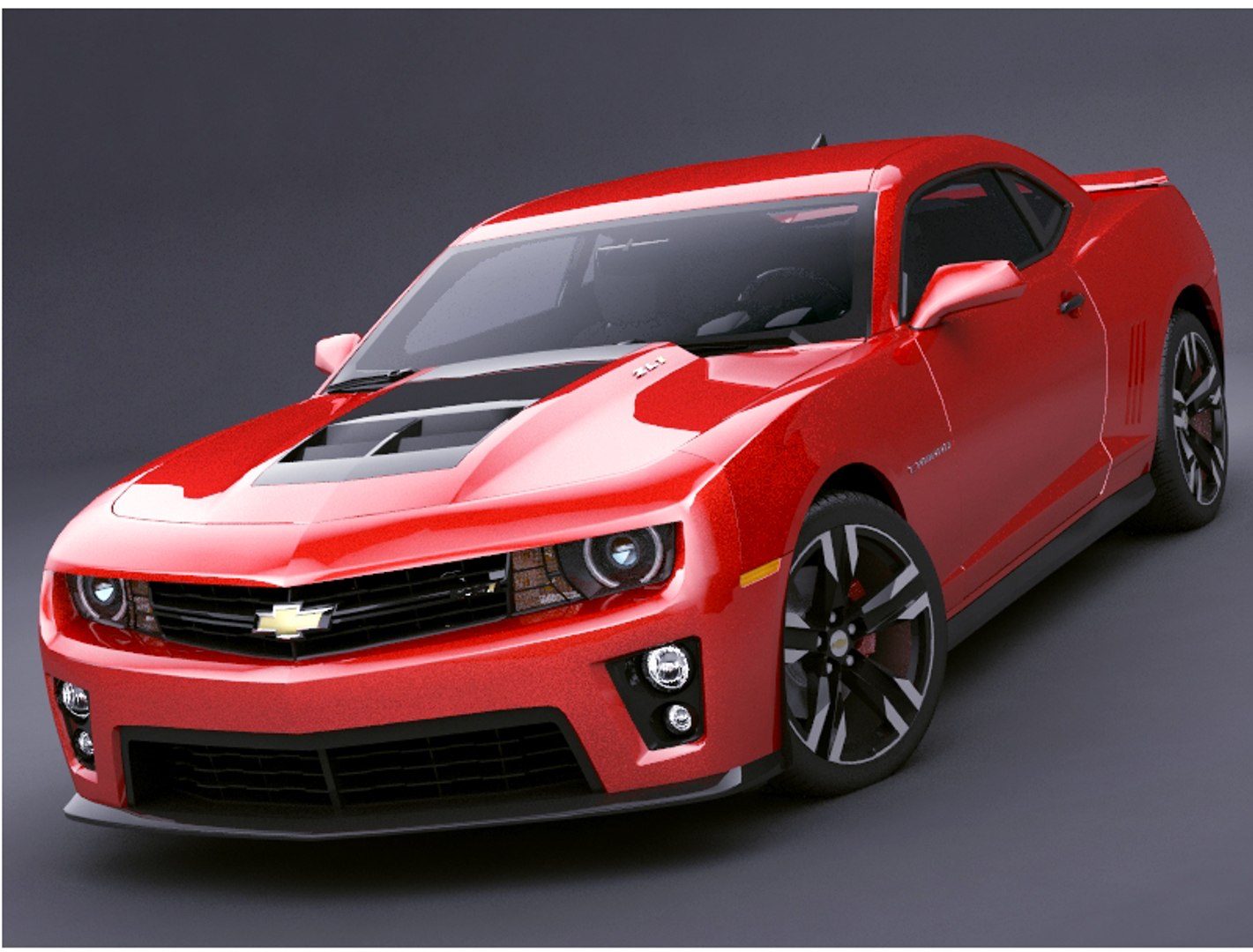 3ds Max Chevrolet Camaro Zl1 2012, image size:1421x1080