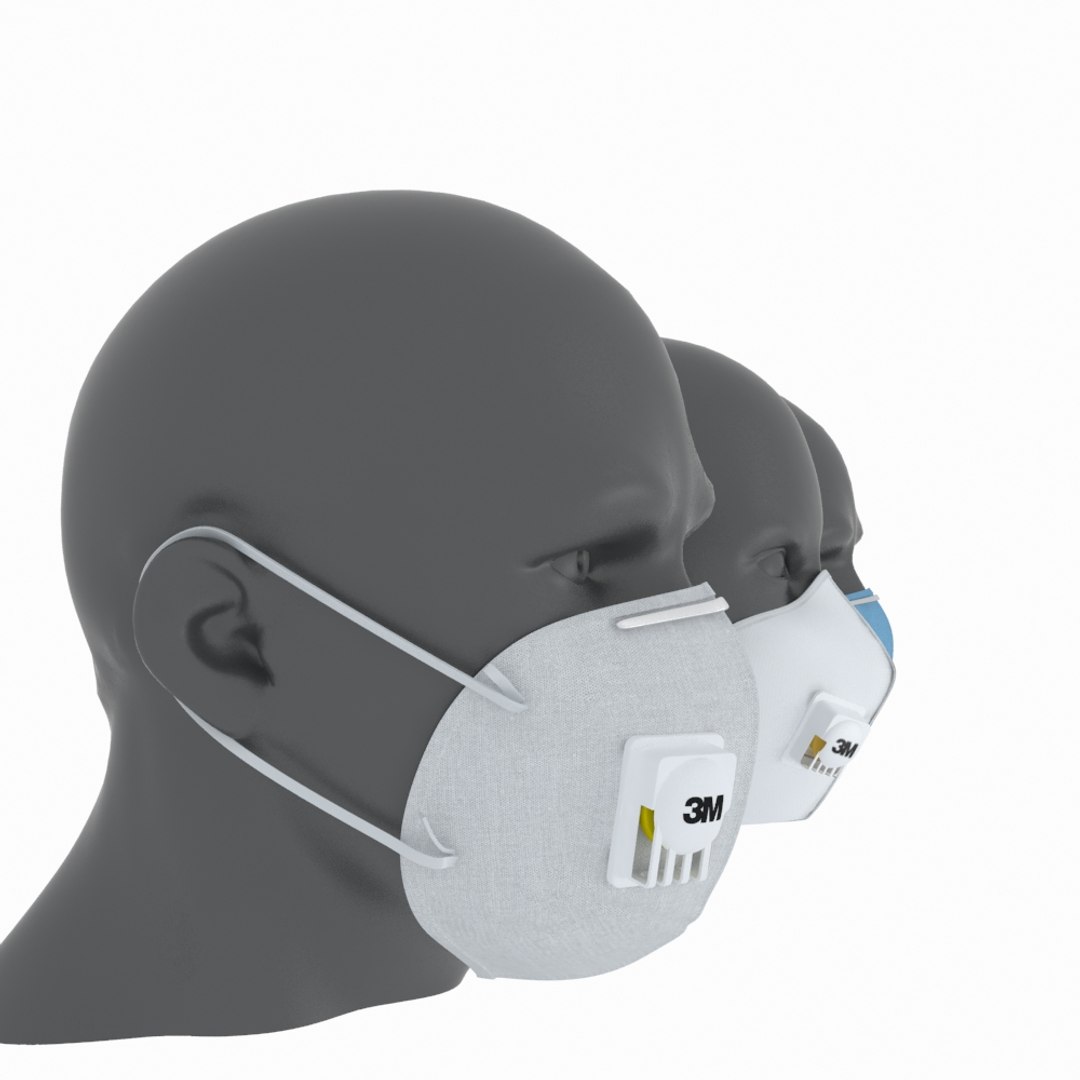3D protective quipment model https://p.turbosquid.com/ts-thumb/ei/FEXC8u/cv0b07cQ/collectionof3mprotectivemask6/jpg/1584092940/1920x1080/fit_q87/2bc2baae1b7be168e5c68fe5f0fdb4cd36e4e692/collectionof3mprotectivemask6.jpg