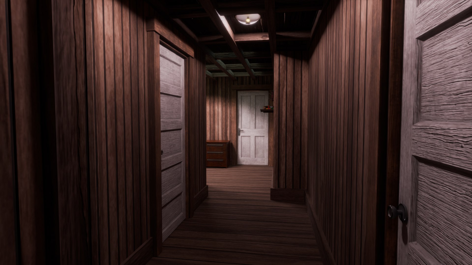 3D Evil Dead Inspired Forest Cabin Interior And Exterior - TurboSquid ...