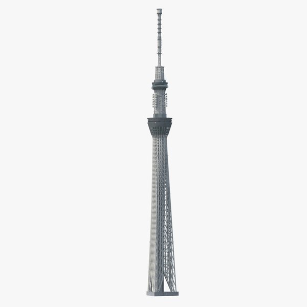 東京スカイツリー3Dモデル - TurboSquid 1047078