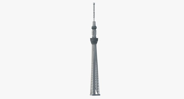 東京スカイツリー3Dモデル - TurboSquid 1047078