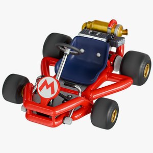 Mario Kart Pipeframe Veichle Go Cart