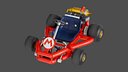 Mario Kart Pipeframe Veichle