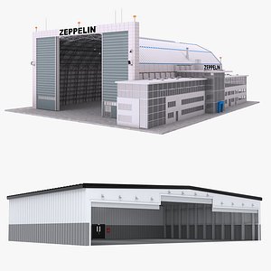 3D model Hangar Collection