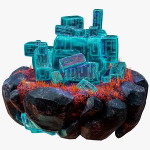Sci-Fi Crystal Customizable 04 PBR