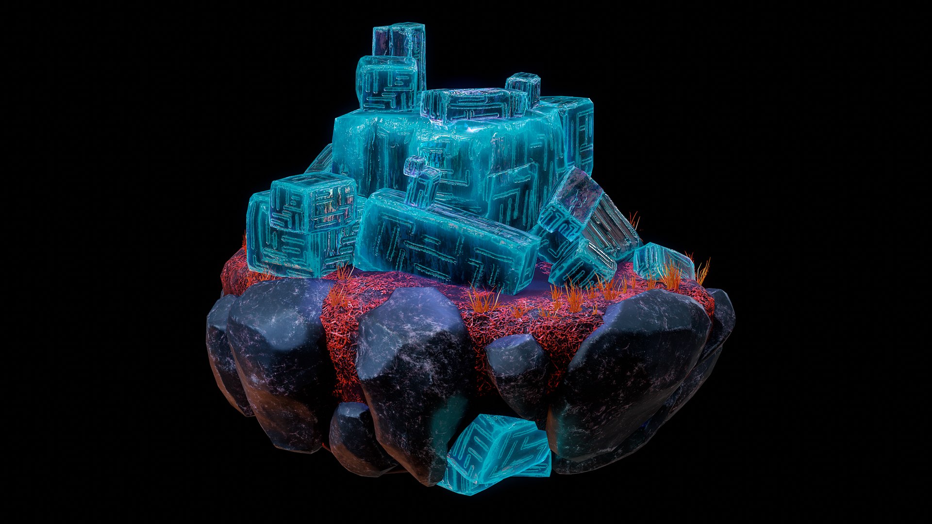 3D Sci-Fi Crystal Customizable 04 PBR https://p.turbosquid.com/ts-thumb/ei/PmK1Bc/lc/r_viewport_008/png/1721847614/1920x1080/fit_q87/f9bedb04a3c5f97484fe89189643edcd843394ac/r_viewport_008.jpg