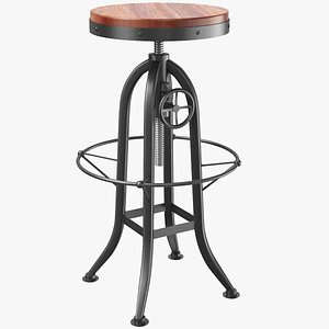 Industrial Bar Stool