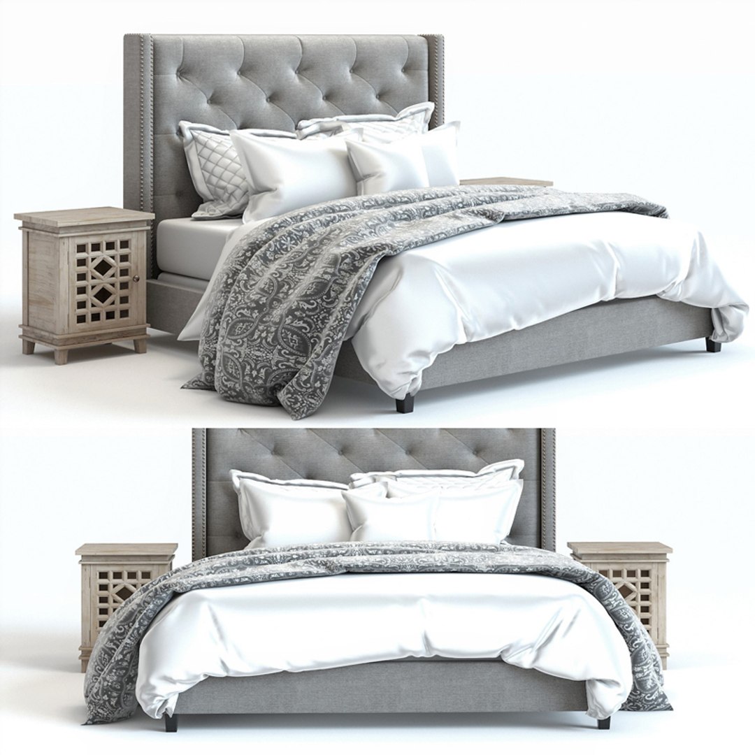 Pottery barn online harper tall bed