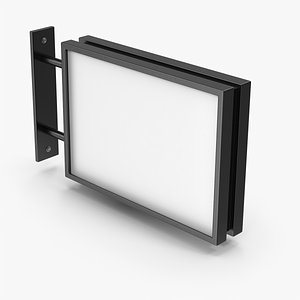 Wall Billboard 3D model