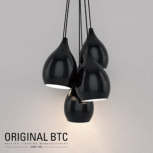 BTC Original Drop One Grouping Of Six Pendant Light