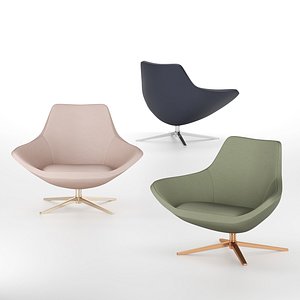 3D modern armchair model
