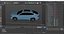 BYD Qin L DM-i Four-Door Saloon Deep Blue Rigged for Cinema 4D