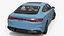 BYD Qin L DM-i Four-Door Saloon Deep Blue Rigged for Cinema 4D