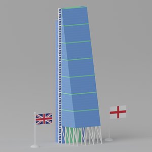 3D Leadenhall Building London UK