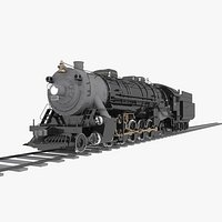 4-8-2 Frisco Mountain Type Steam Locomotive