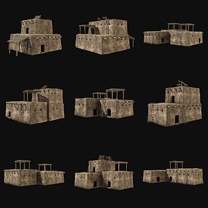 TURKISH EGYPT ARAB DESERT ANCIENT SUMER BABYLON HOUSE COLLECTION model