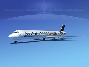 3d mcdonnell douglas md-80