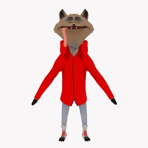 mervin wererolf werewolf character animation model