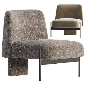VIRGIN Fabric easy chair By MisuraEmme model