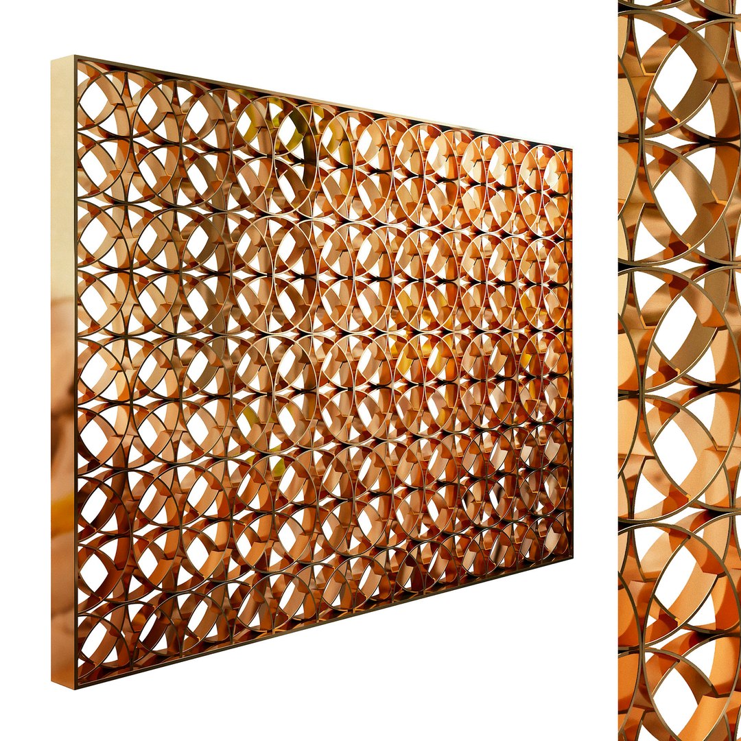 3D Model Decorative Partition Set 90 - TurboSquid 1741176