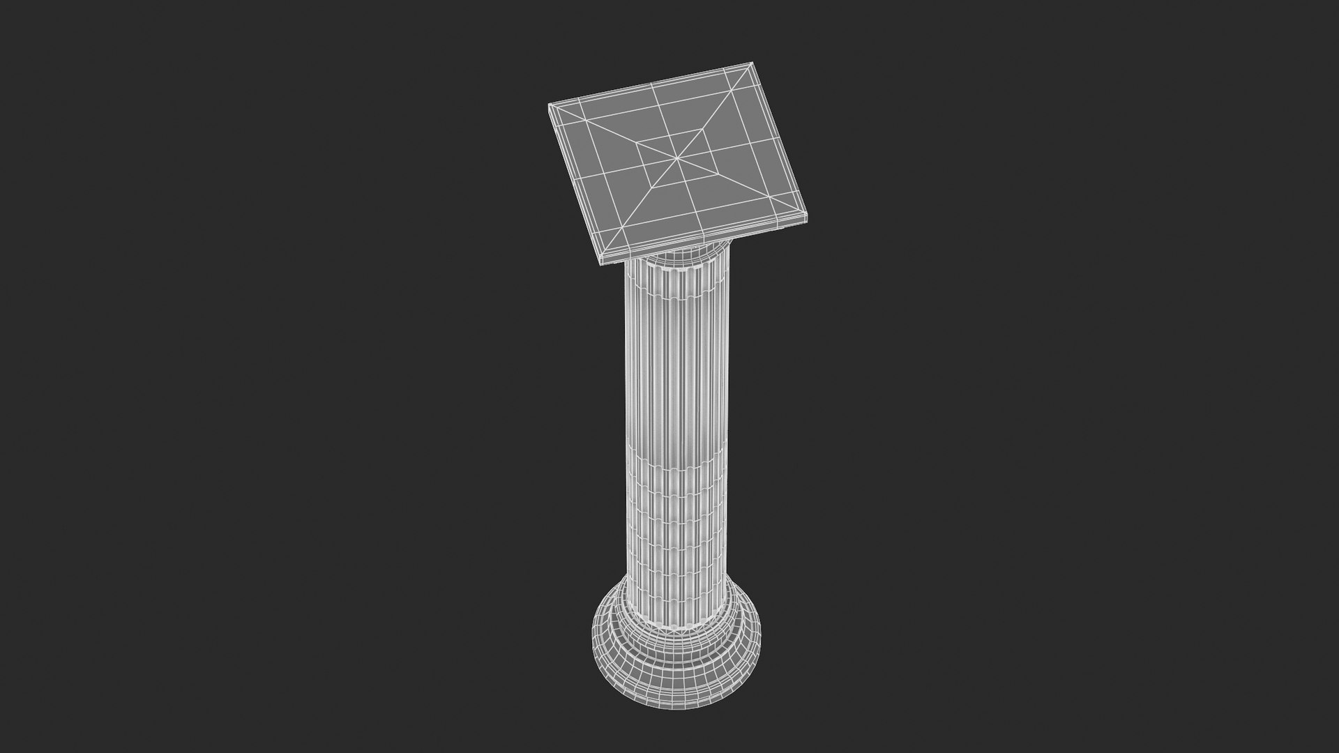 Doric Column 3D - TurboSquid 2013184