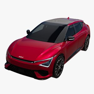 Kia EV6 GT-Line 2025 3D model