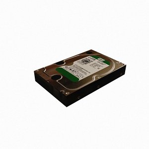 hard drive 3D model