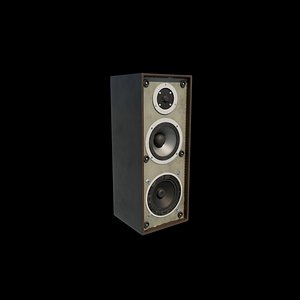 Celestion speakers 3D model 3D model