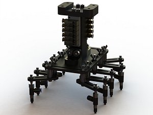 3D Mech W Vacuum Grippers