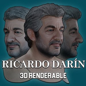 RICARDO DARIN Real Time Renderable Bust