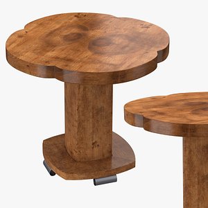 1930S ENGLISH WALNUT OCCASIONAL TABLE model