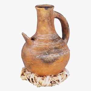 3D Wooden Pitcher Remastered