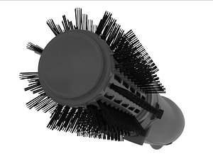 3D straightener hair accessories model
