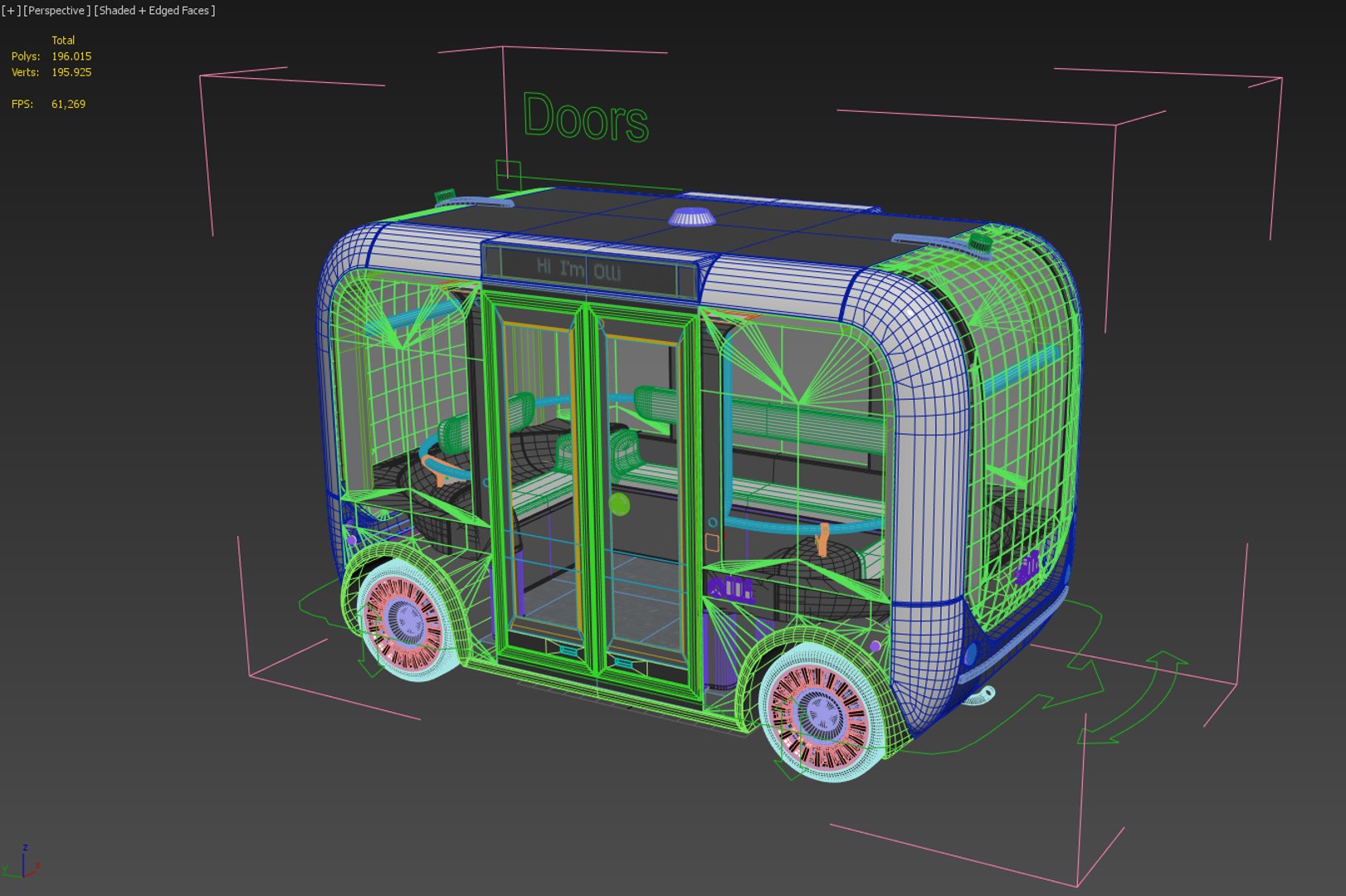 3D Self-driving Bus Rig Olli Model - TurboSquid 1192024