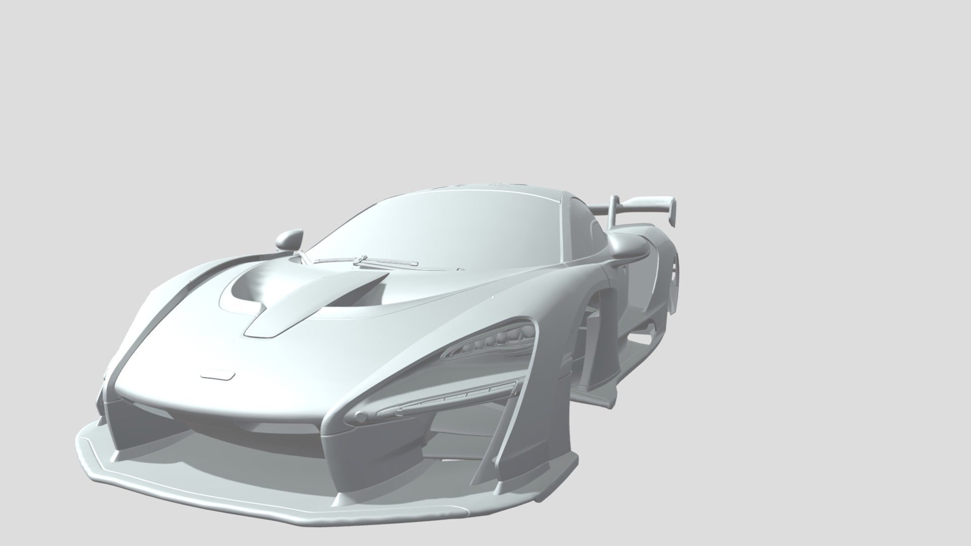 McLaren Senna Model 3D - TurboSquid 2117268