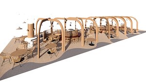 3D Food Court 1