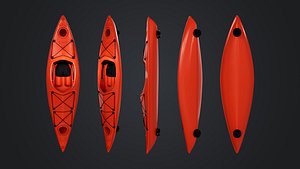 Kayak 3D model