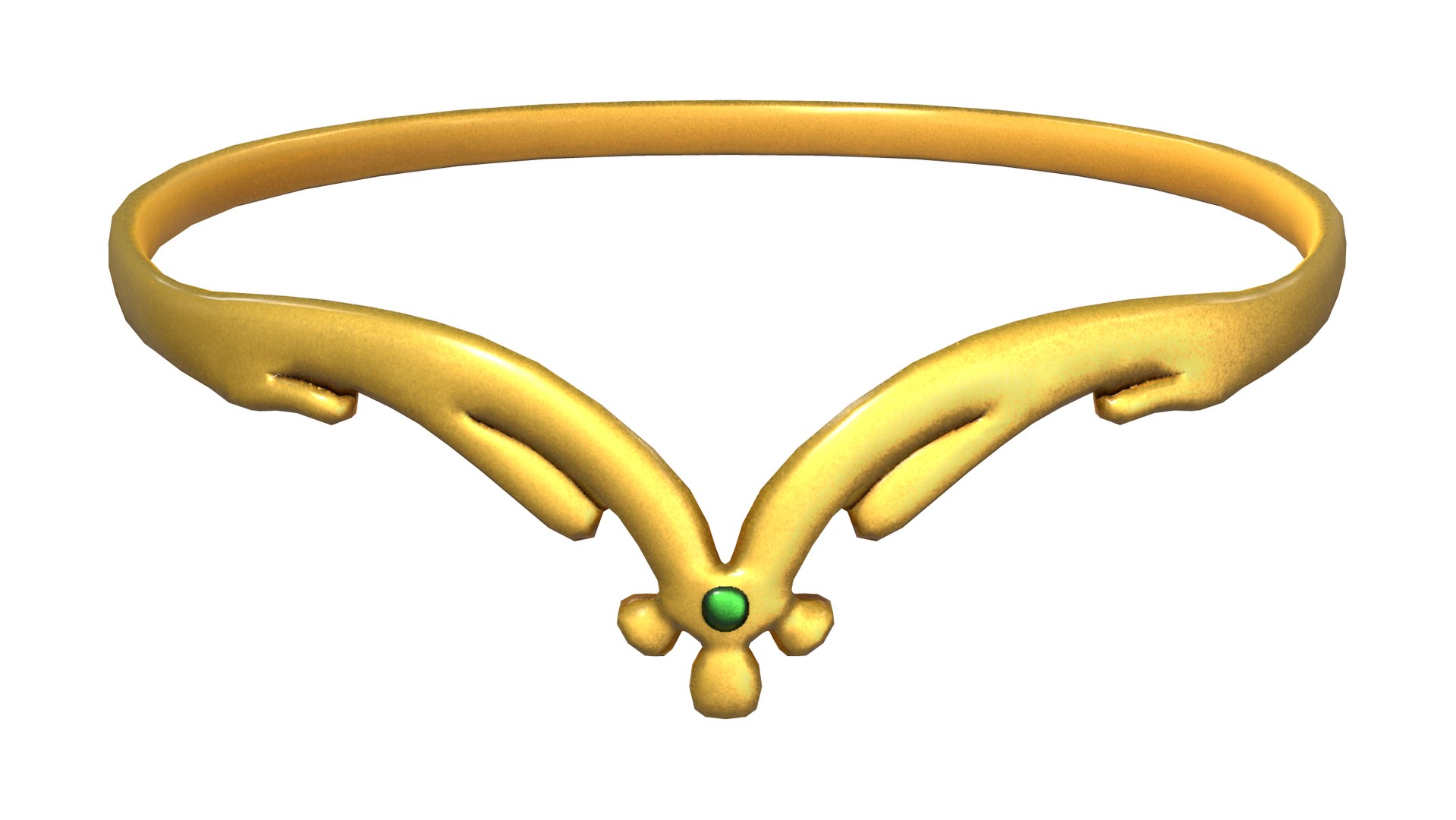 Medieval Fantasy Gold Tiara Model TurboSquid 1945525