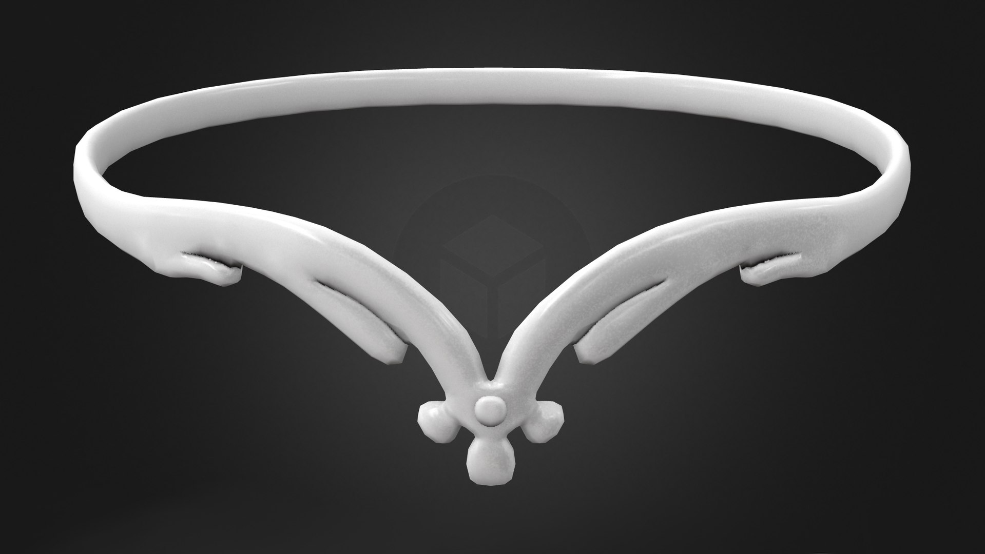 Medieval Fantasy Gold Tiara Model TurboSquid 1945525