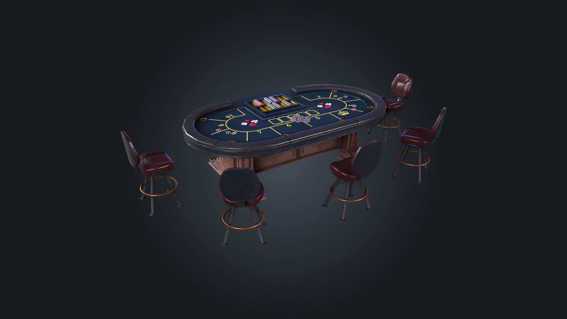 3D Poker Table V6 Casino Gambling Game Ready PBR https://p.turbosquid.com/ts-thumb/ej/TU7ucD/YQ/img_5/jpg/1789742989/1920x1080/fit_q87/e2d70628097c3f8f94f209818ed3219e4b0d02a4/img_5.jpg